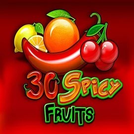 30 Spicy Fruits online game logo by Amusnet Interactive on cloverscasino.co.uk