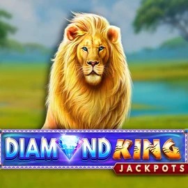 Diamond King Jackpots – slot by SpinPlay Games, featured at cloverscasino.co.uk