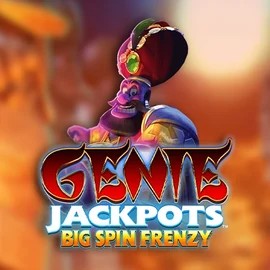 Genie Jackpots: Big Spin Frenzy slot icon by Blueprint Gaming, available at Clover Casino