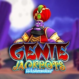 Genie Jackpots Wishmaker game by Blueprint Gaming – logo hosted on Clover Casino