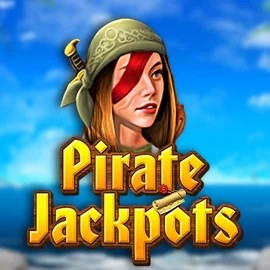 Pirate Jackpots logo by Belatra Games Clover Casino