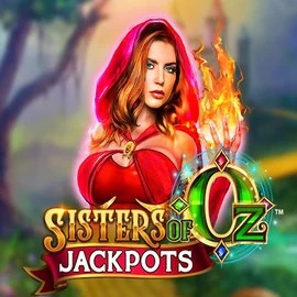 Sisters Of Oz Jackpots logo by Triple Edge Studios at Clover Casino