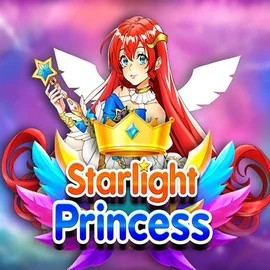 Slots logo of Starlight Princess from Pragmatic Play at Clover Casino