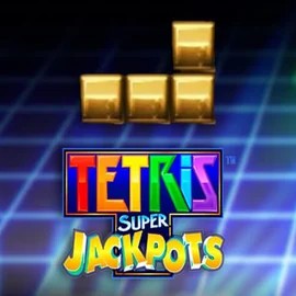 Official Jackpots logo: Tetris Super Jackpots by WMS at Clover Casino
